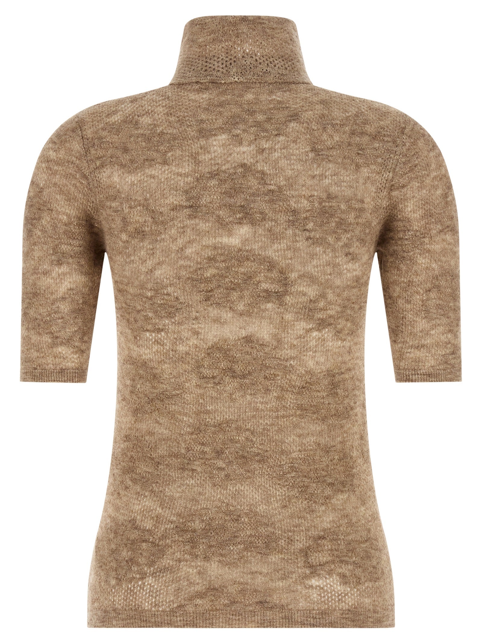 Beige Silk Cardigan