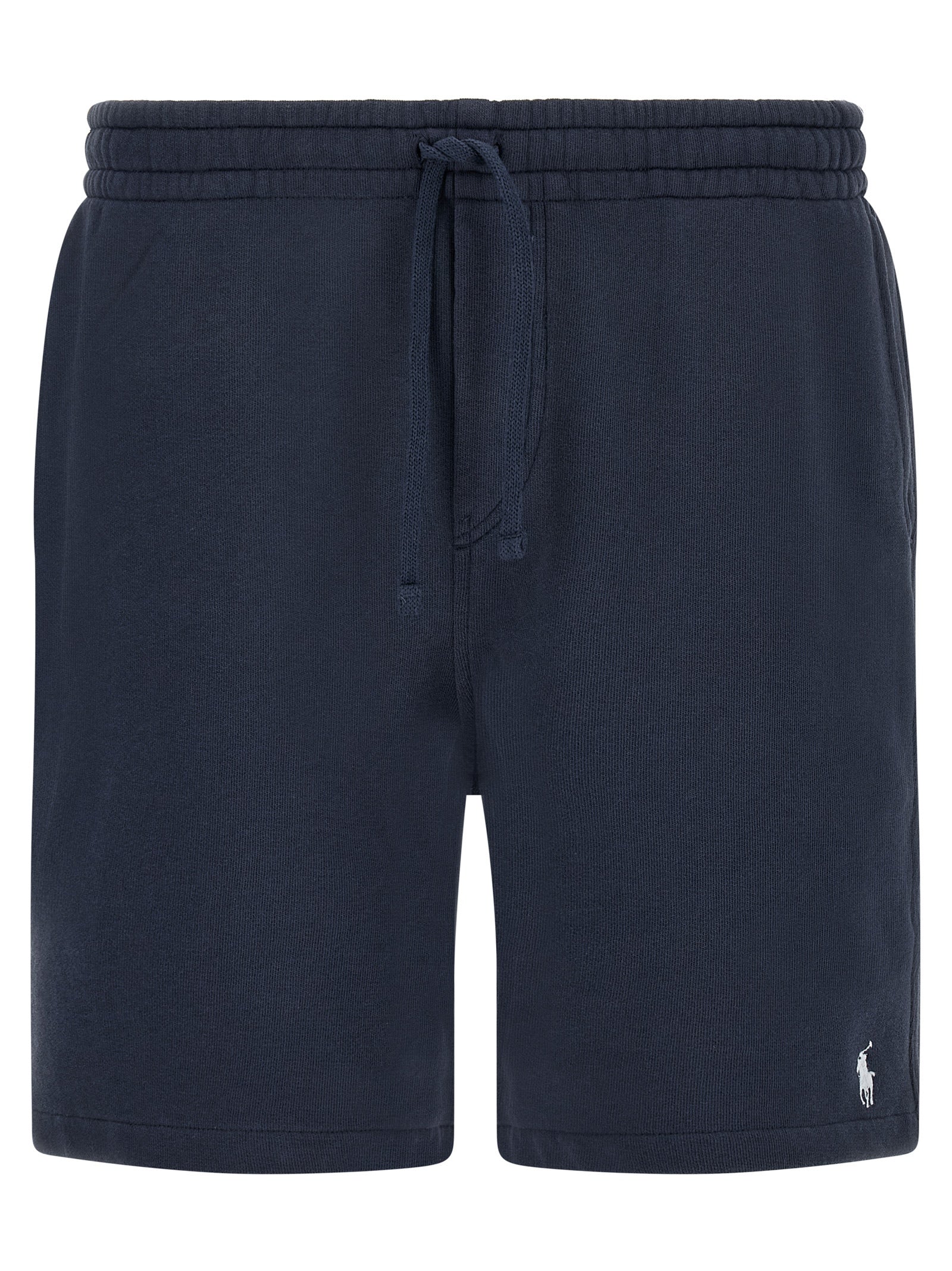 Blue Cotton Bermuda Shorts