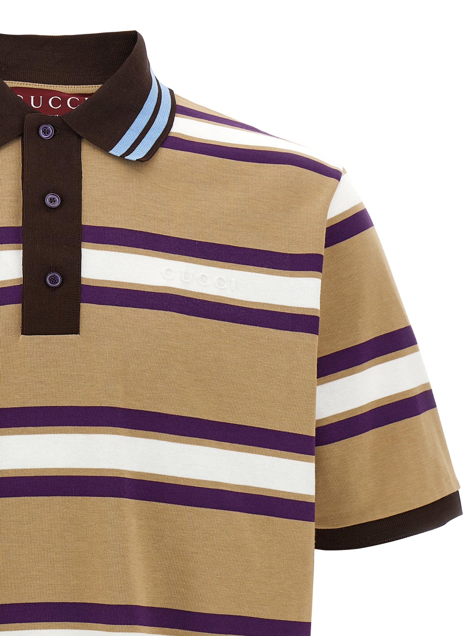 Multicolor Cotton Polo Shirt