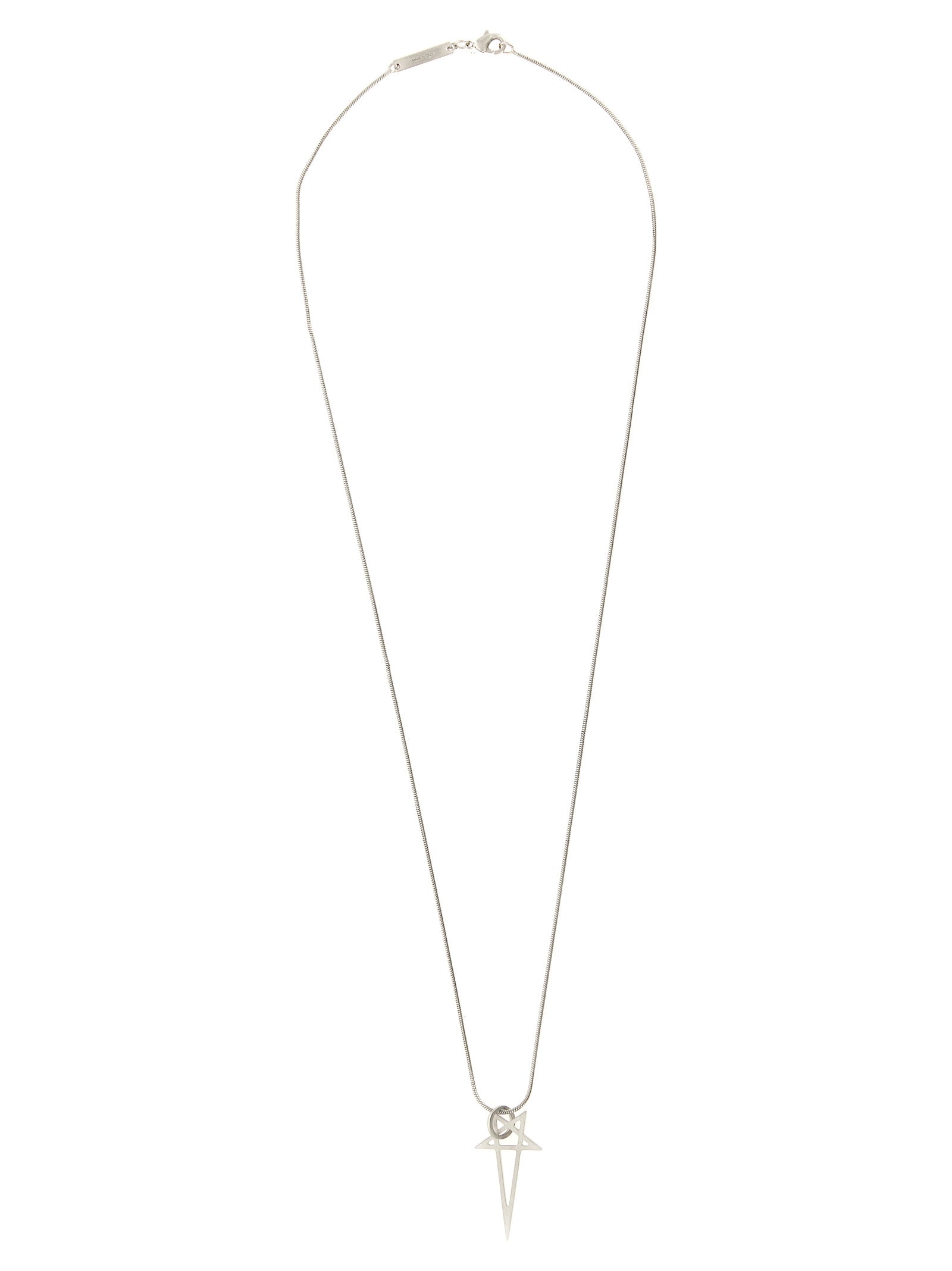 Silver Brass Necklace