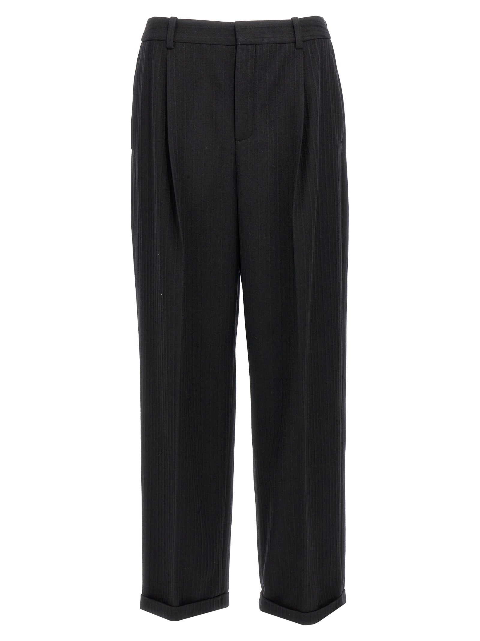 Black Wool Dress Pants