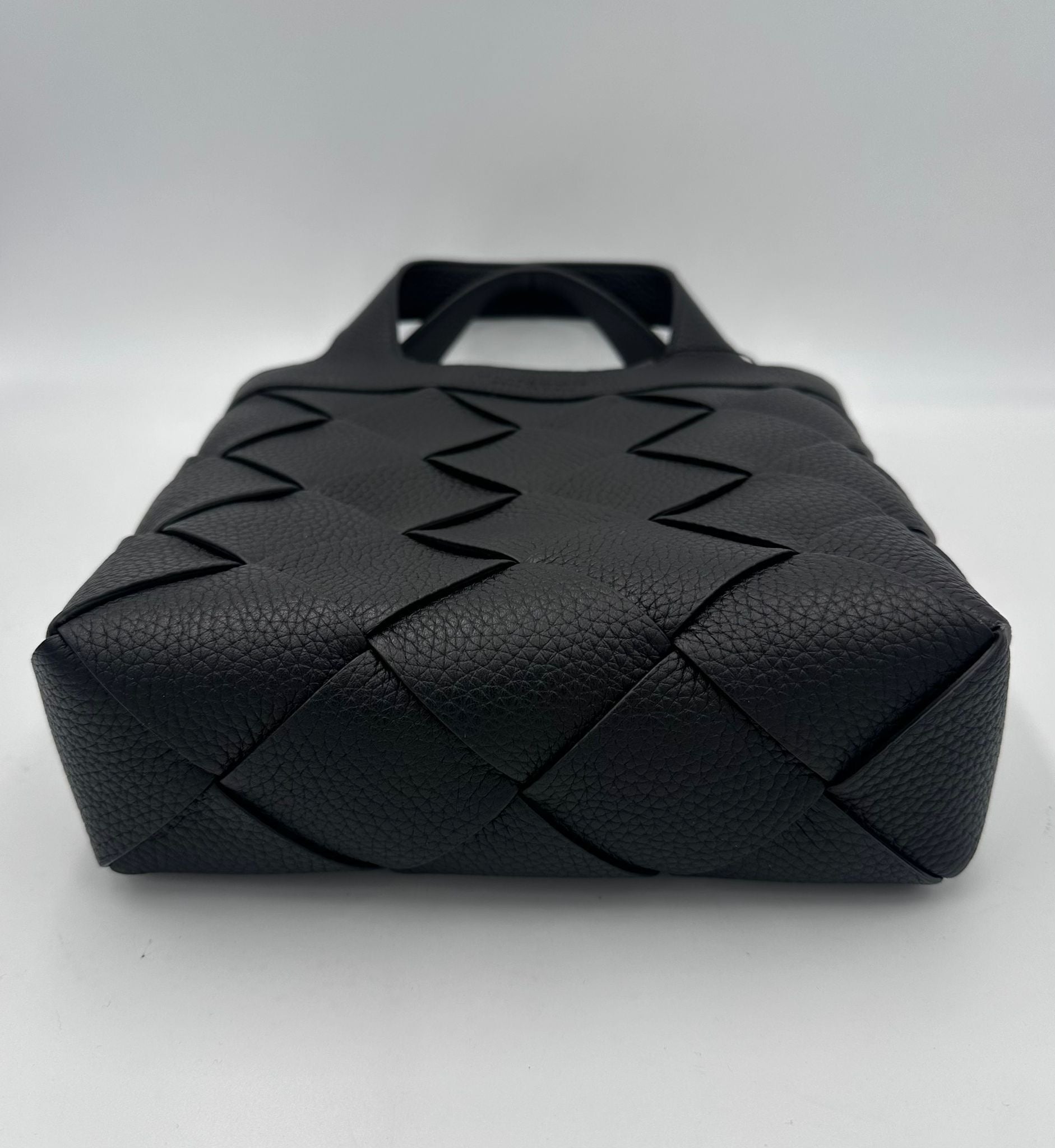 BOTTEGA VENETA Small DIAGO Black Handbag