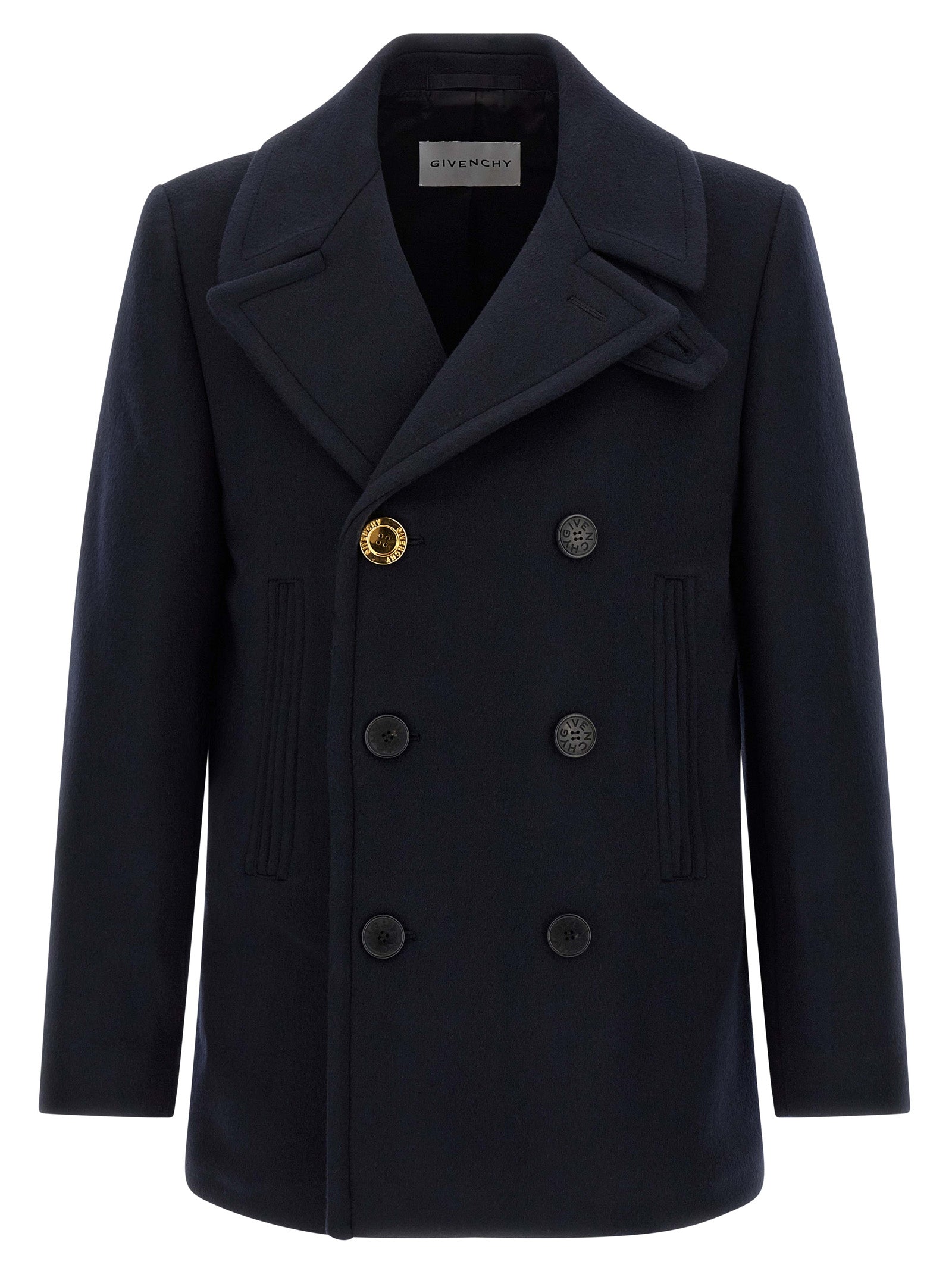 Blue Wool Coat
