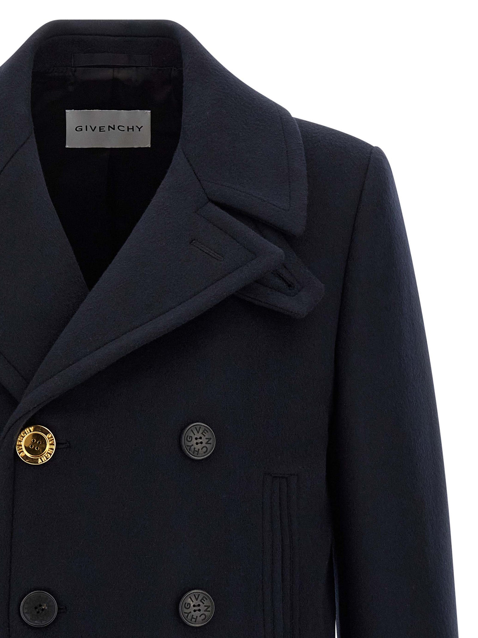 Blue Wool Coat