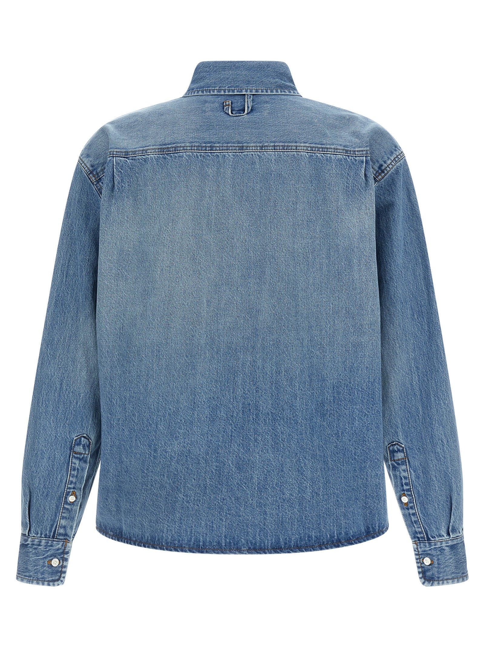 Blue Cotton Blouse