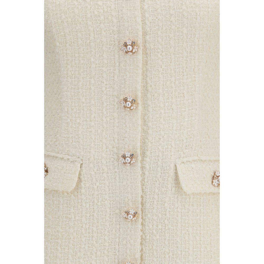 Beige Polyester Casual Dress