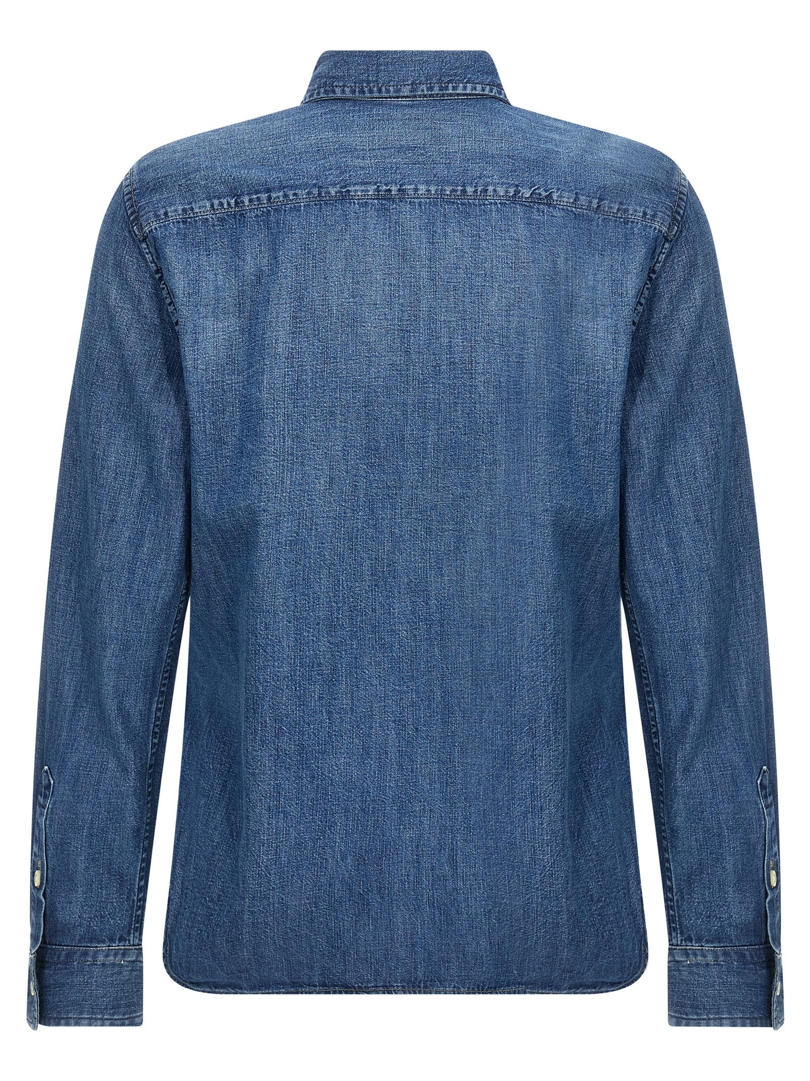 Blue Cotton Blouse