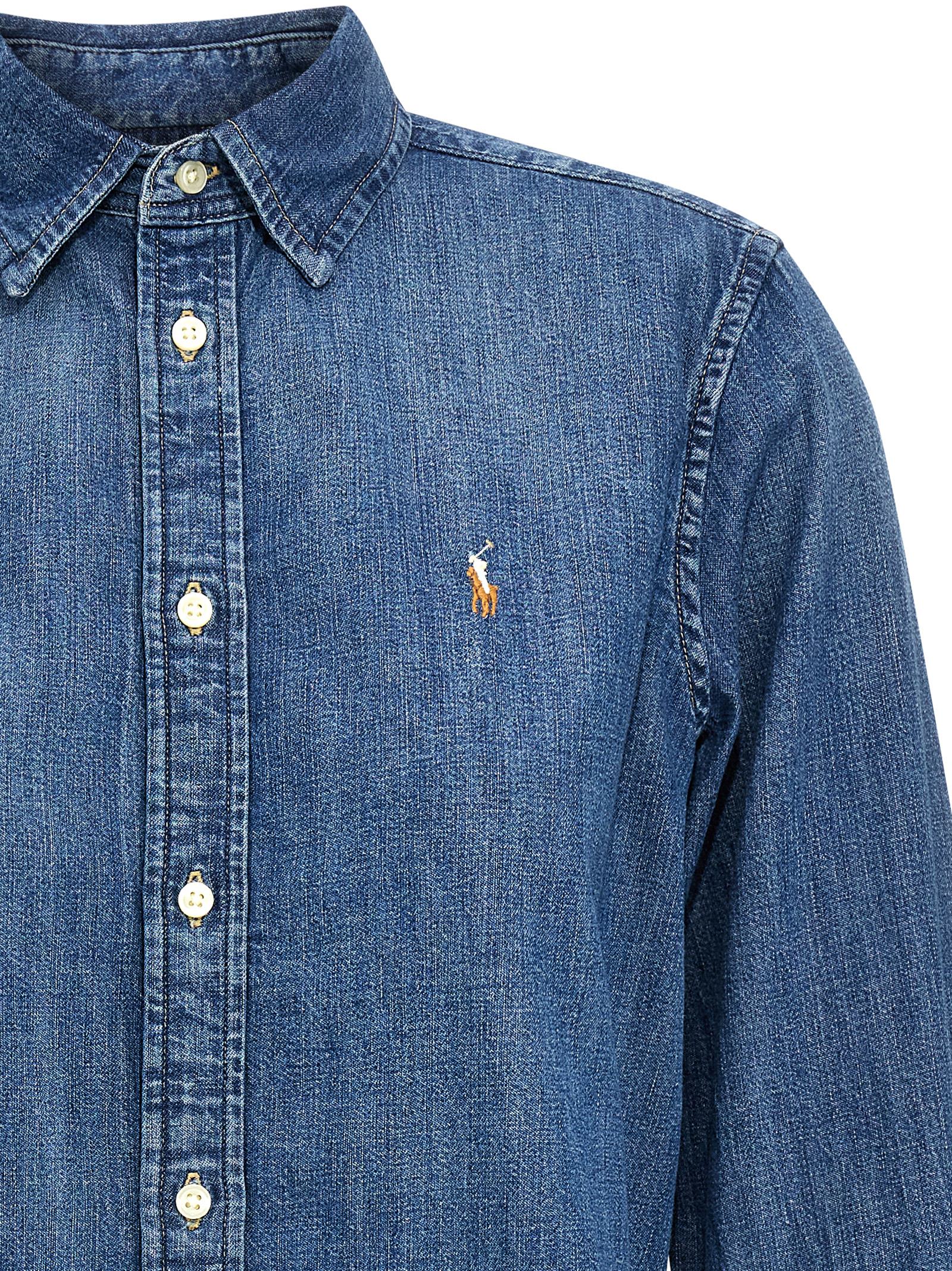 Blue Cotton Blouse