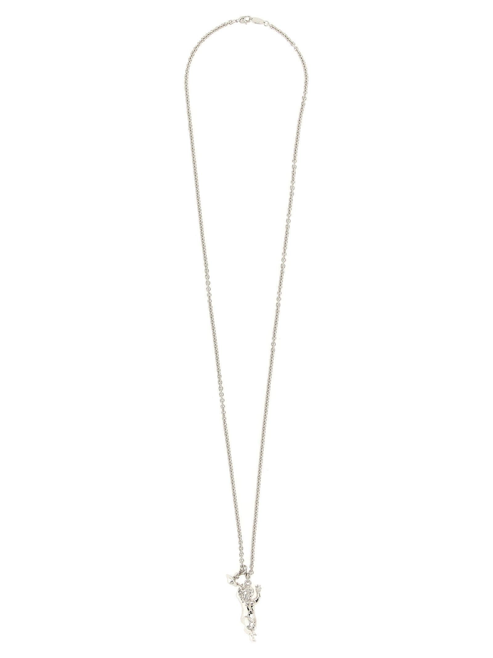 Silver Brass Necklace
