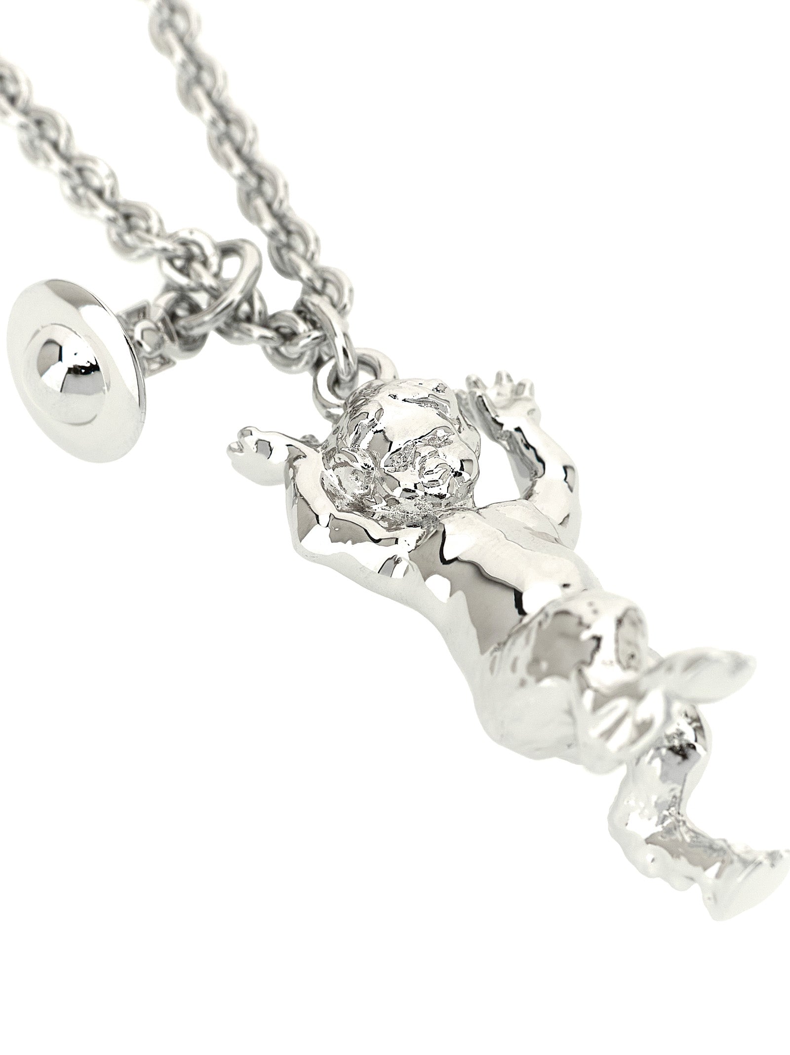 Silver Brass Necklace