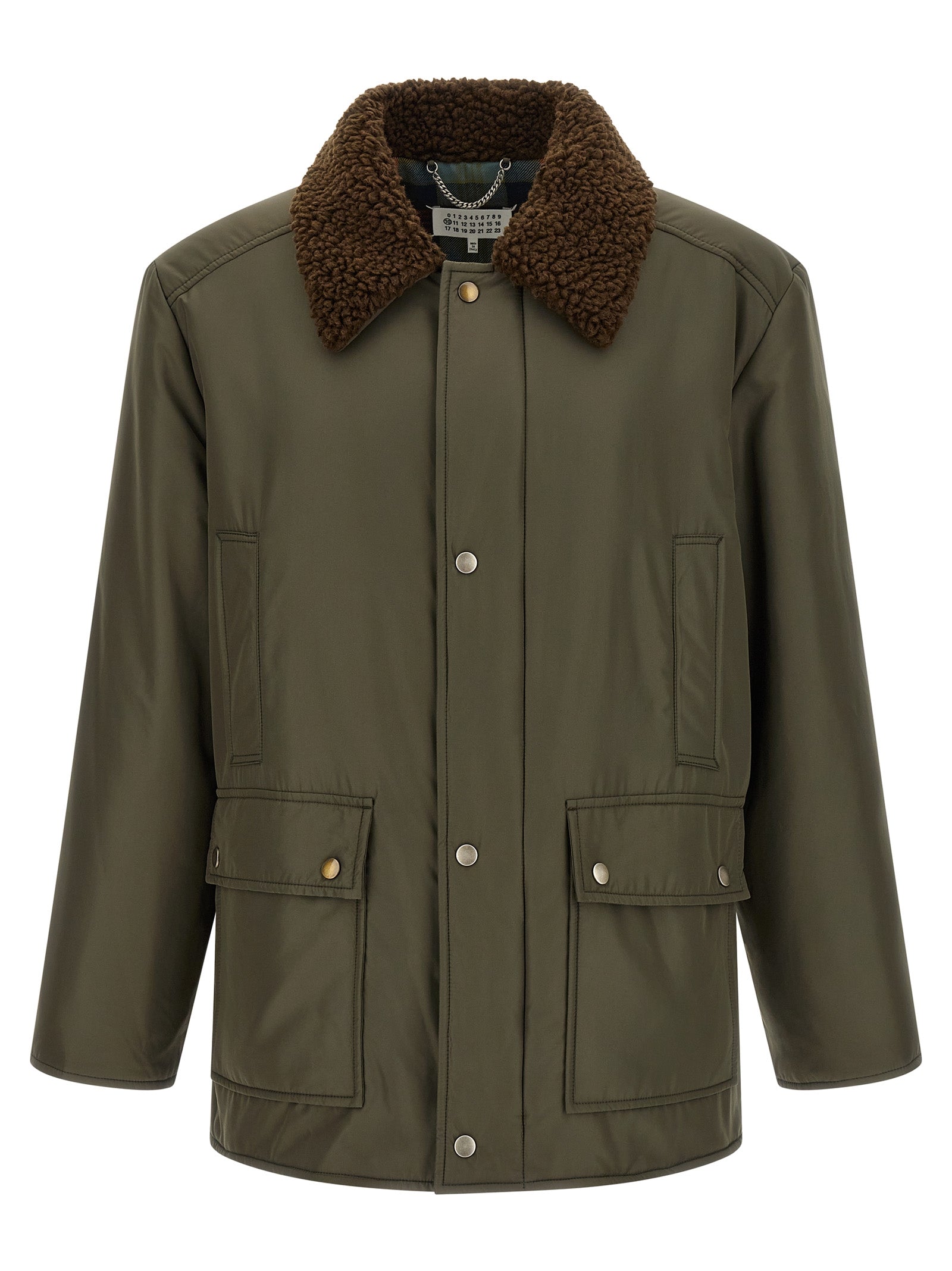 Bicolor Polyester Parka