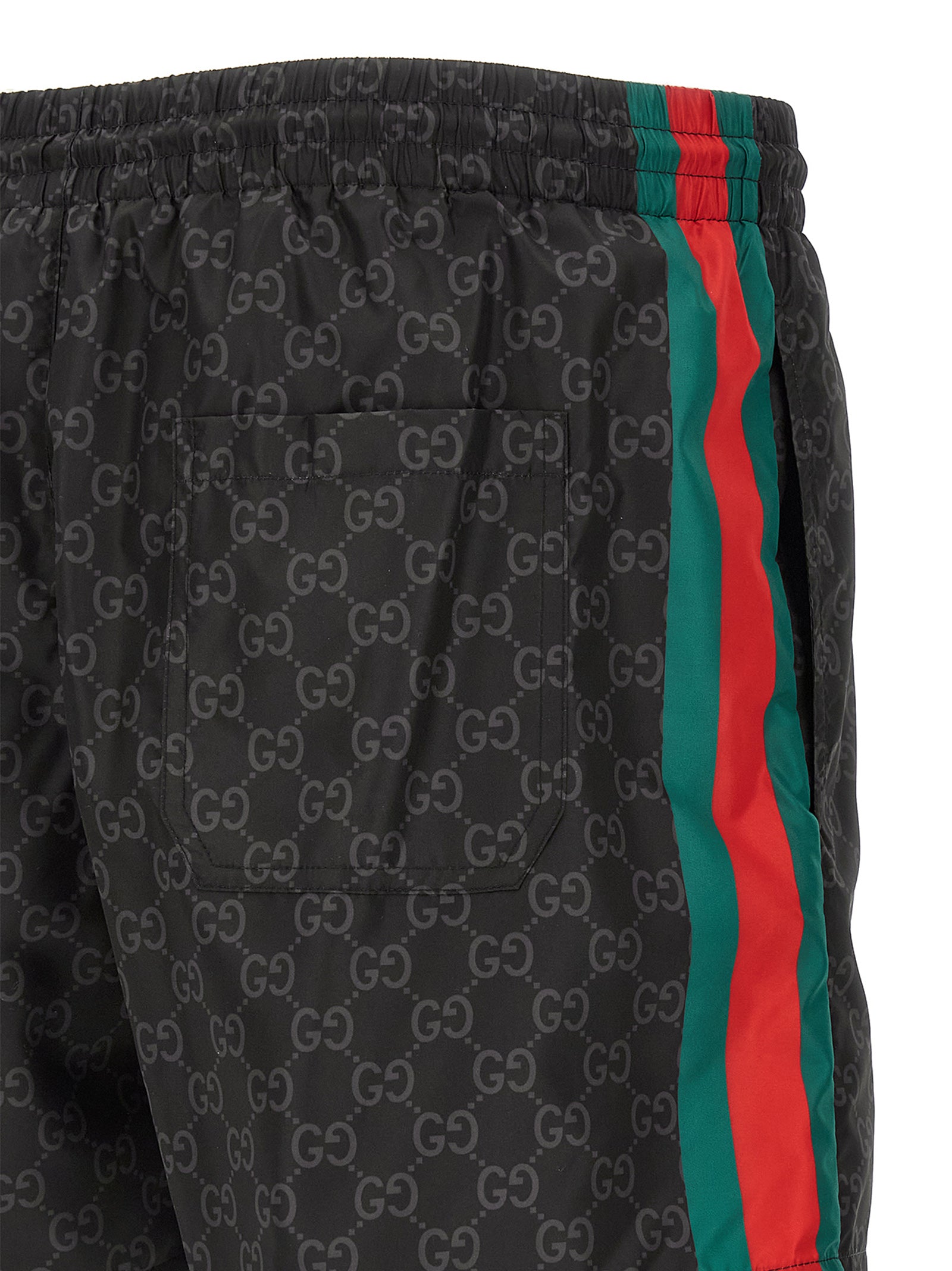 Black Polyamide Shorts