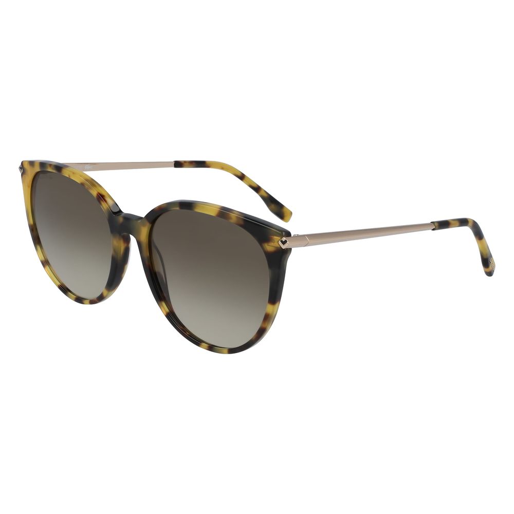 Gafas de sol de metal marrón