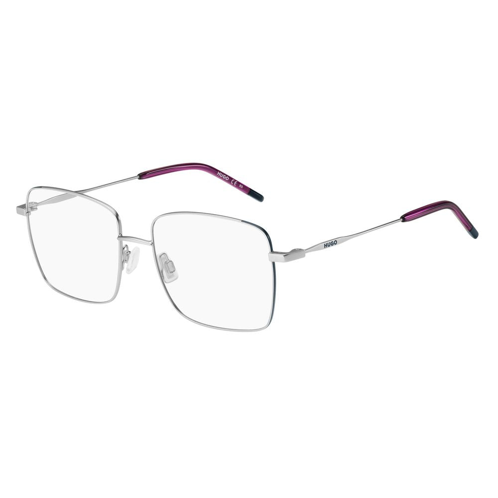 Gafas (monturas) de metal plateado