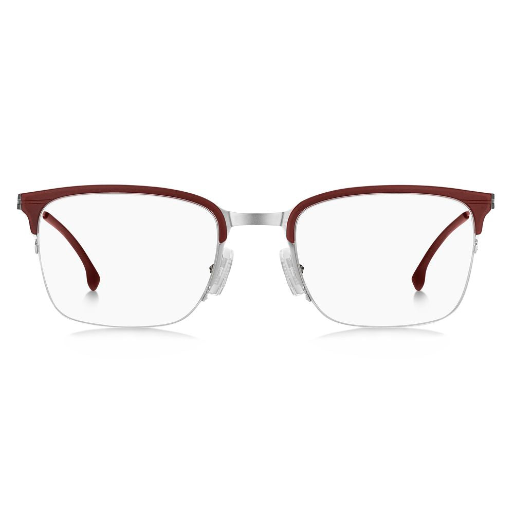 Gafas de metal color burdeos (montura)