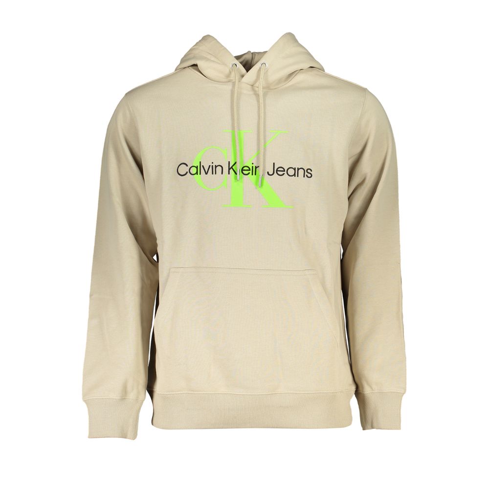 Calvin Klein Beige bomull genser til herre