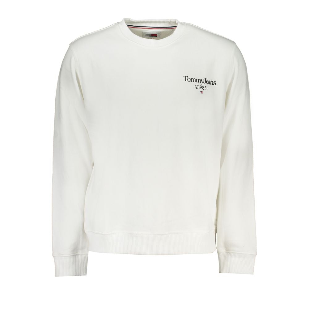 Tommy Hilfiger hvit bomullsgenser for menn