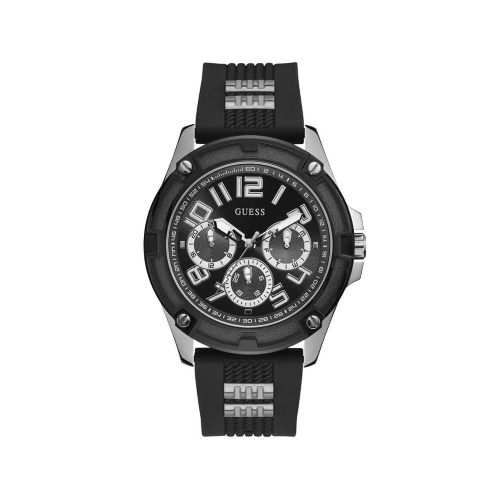 Reloj deportivo Guess sintético negro