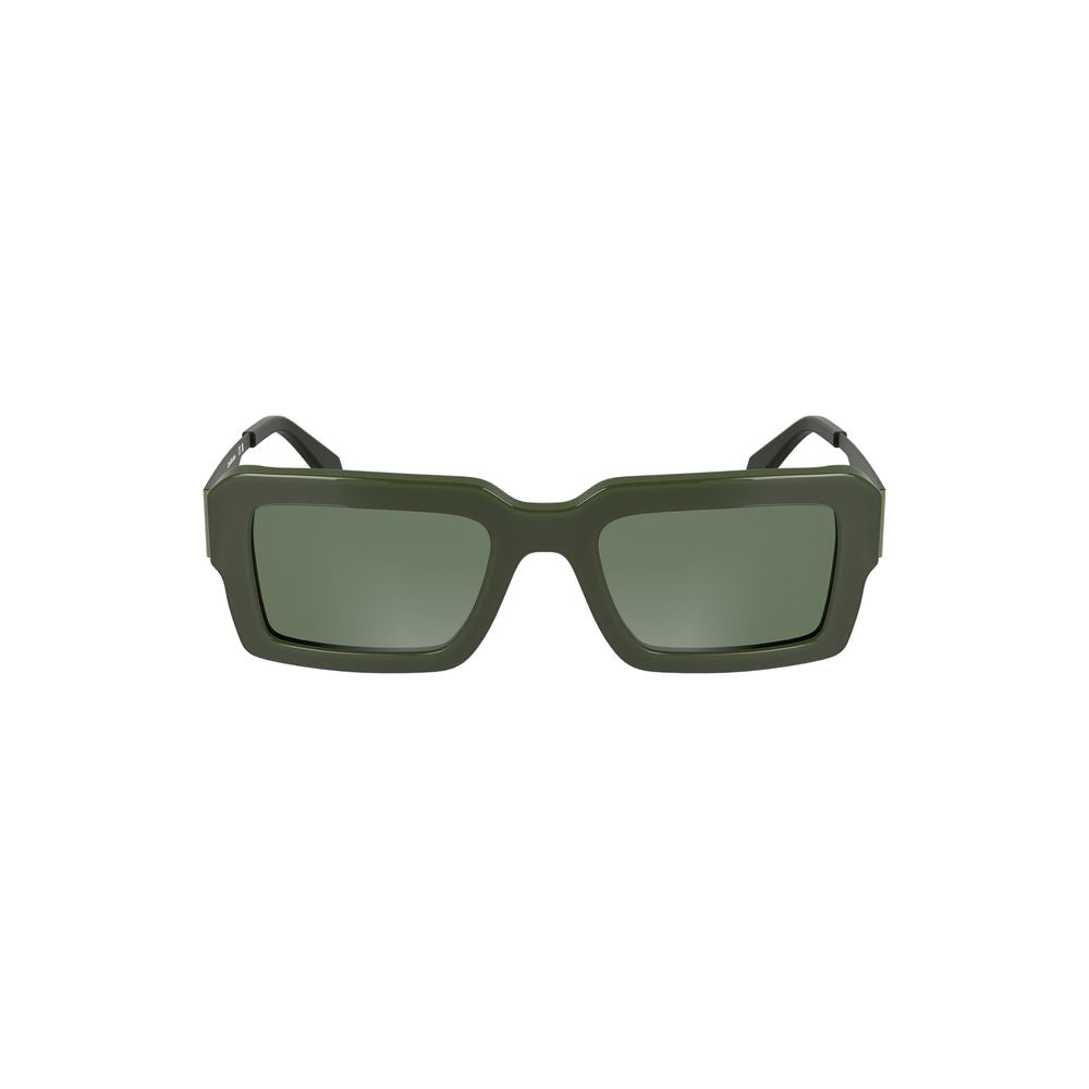 Gafas de sol de acetato verde para mujer
