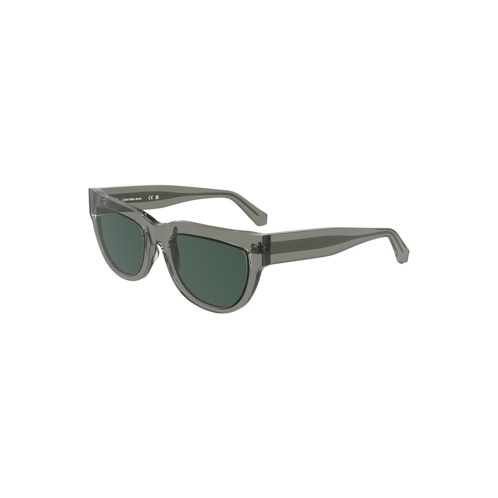 Calvin Klein Grigio Acetate Dames Solbrille