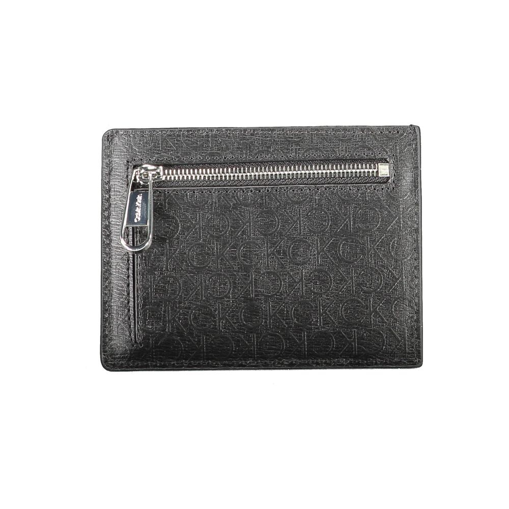 Billetera para hombre de poliuretano Nero