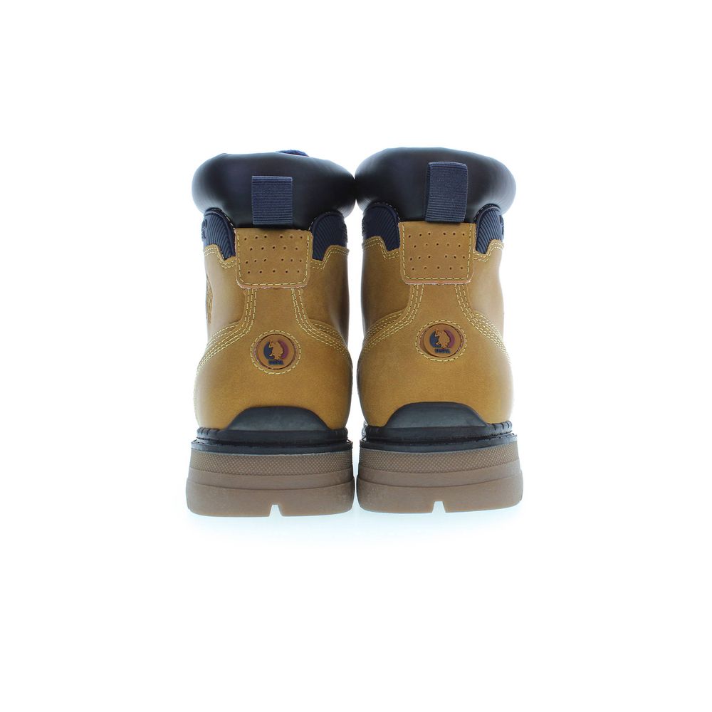 U.S. POLO ASSN. Beige syntetisk herrestøvel