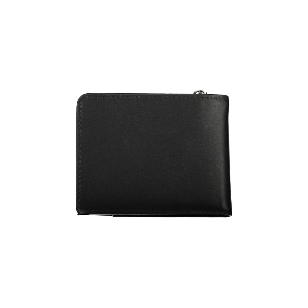 Calvin Klein Nero Polyurethane Lommebok for menn