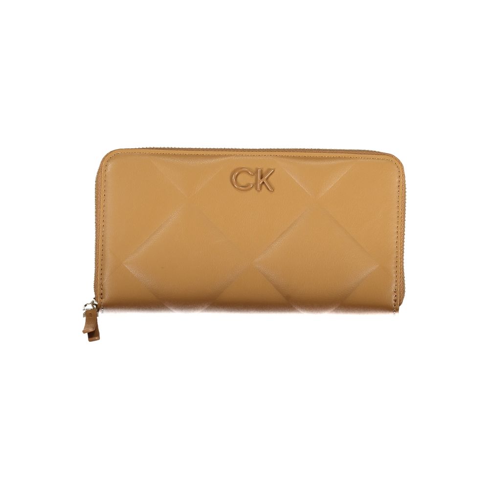 Calvin Klein Brun Polyuretan Dame Lommebok