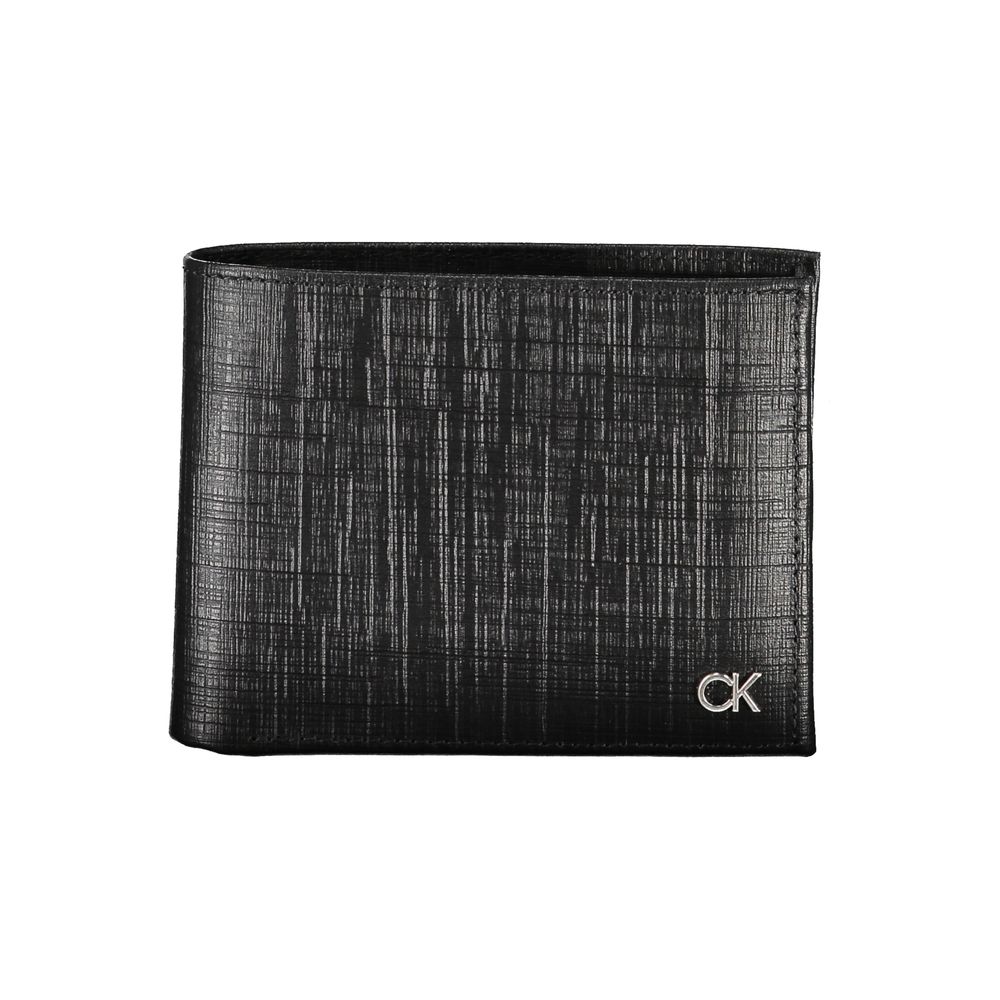 Calvin Klein sort herre lommebok i skinn