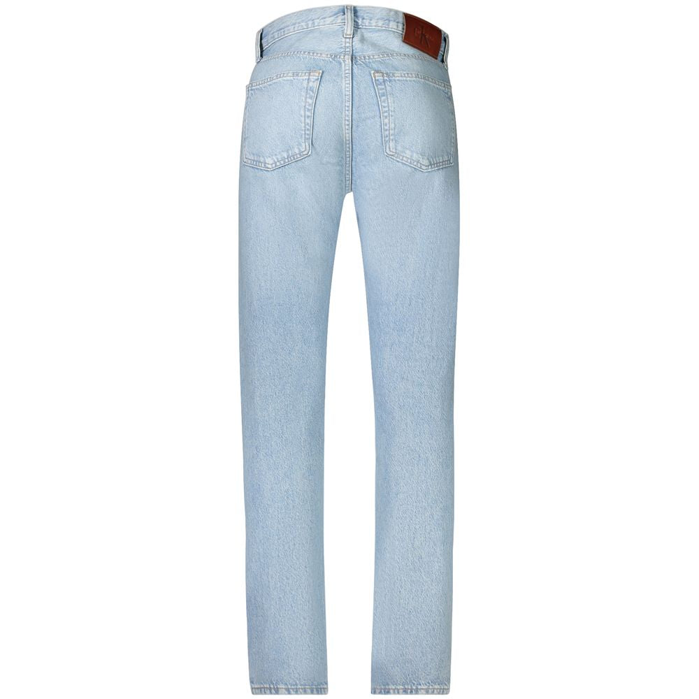 Calvin Klein Azzurro Cotton Herrejeans