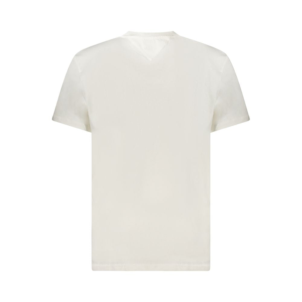 Tommy Hilfiger Bianco T-skjorte i bomull for menn