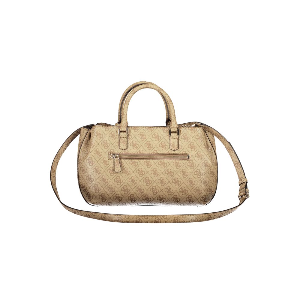 Guess Jeans Beige Håndveske i Polyuretan for Dame