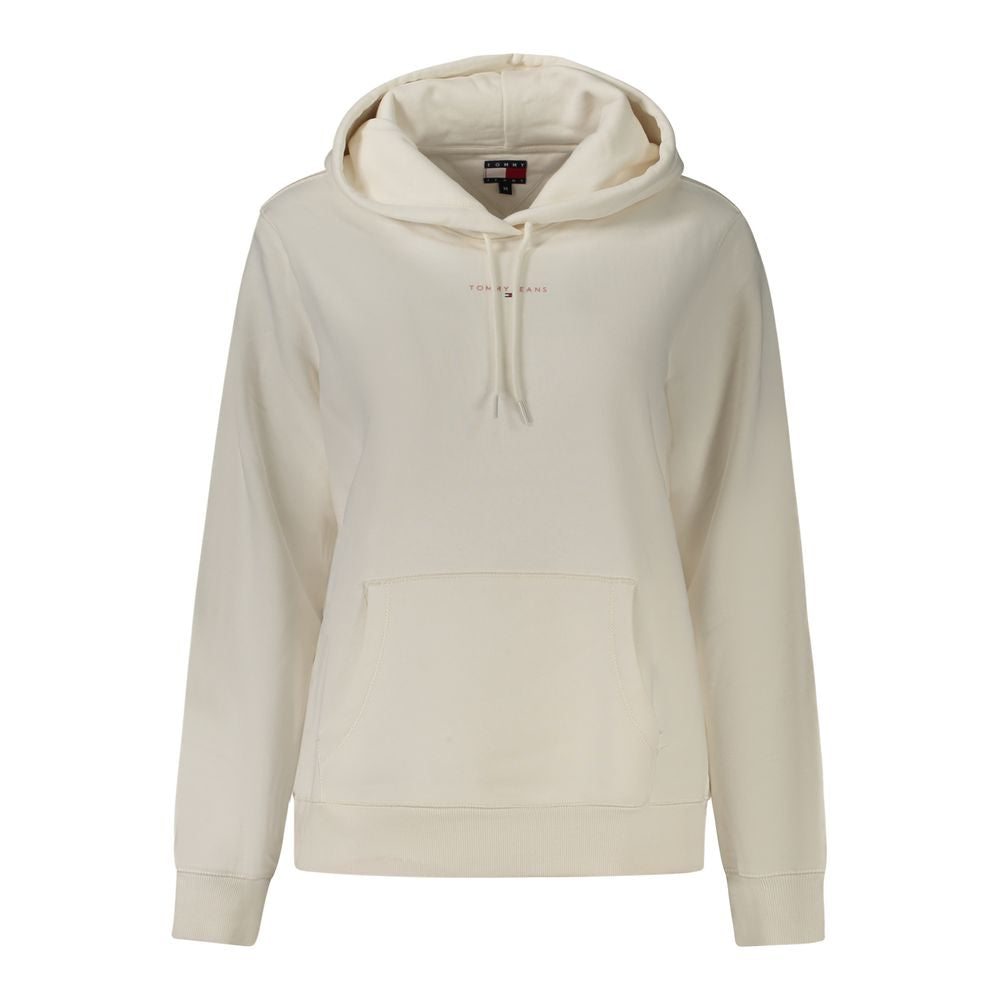 Suéter de algodón blanco Tommy Hilfiger para mujer