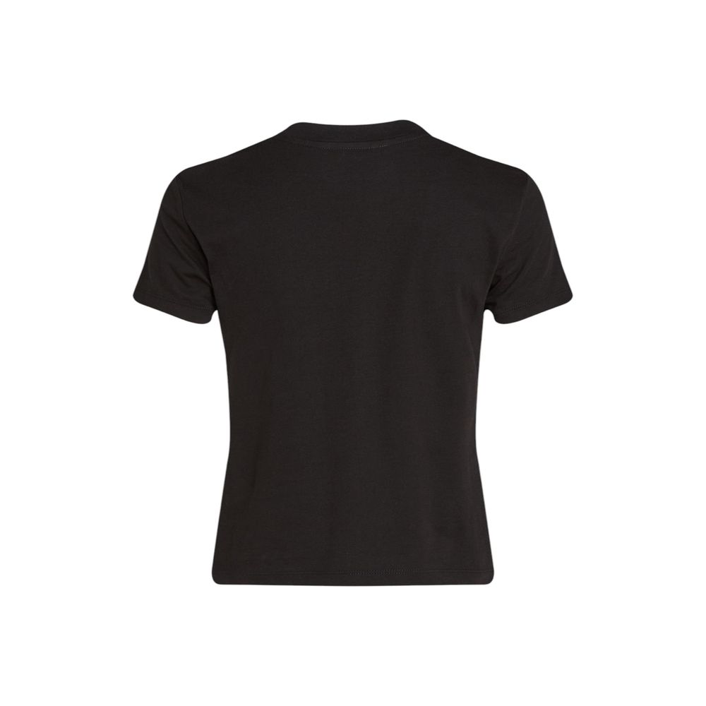 Calvin Klein Jeans Svart Resirkulert Bomulls T-Skjorte