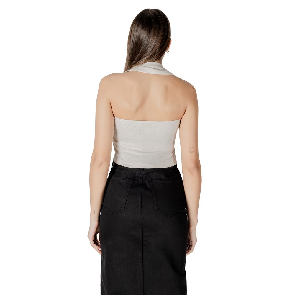 Beige Cotton Top