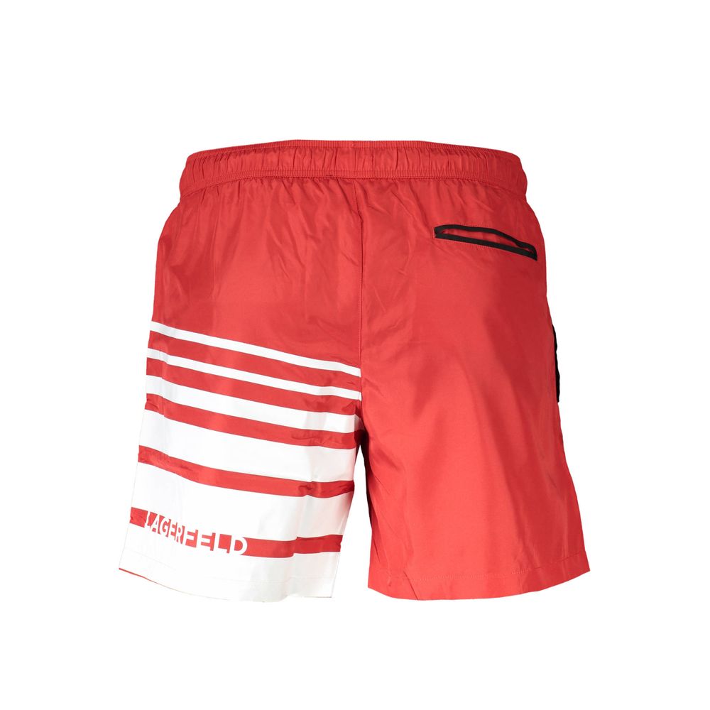 Karl Lagerfeld Rosso Poliestere Badeshorts til herre