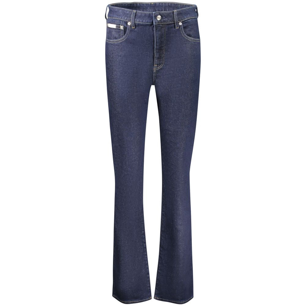 Calvin Klein Blu Cotton Damejeans