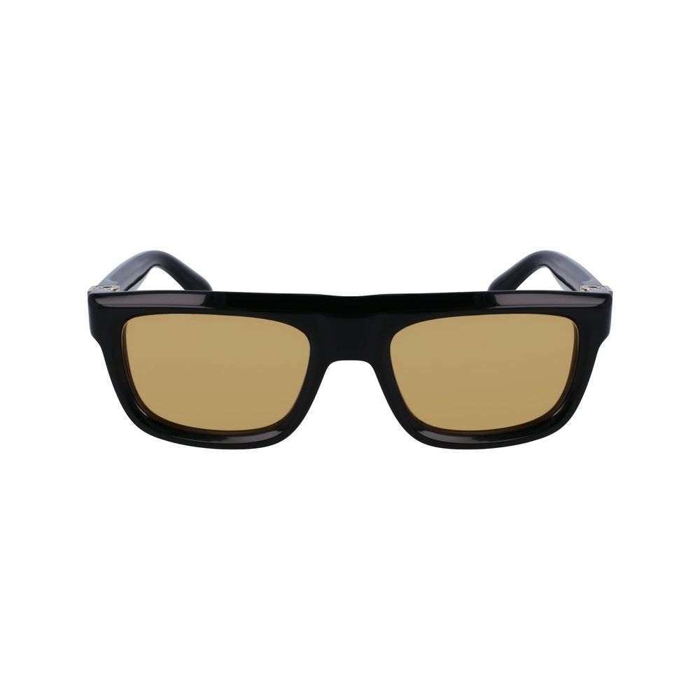Ferragamo solbriller i svart acetat
