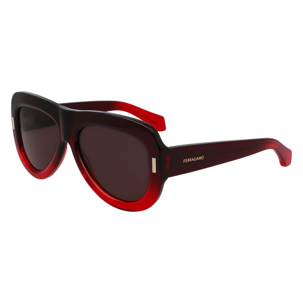 Gafas de sol de acetato multicolor Ferragamo