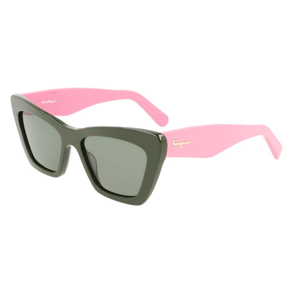 Gafas de sol bicolor de acetato Ferragamo