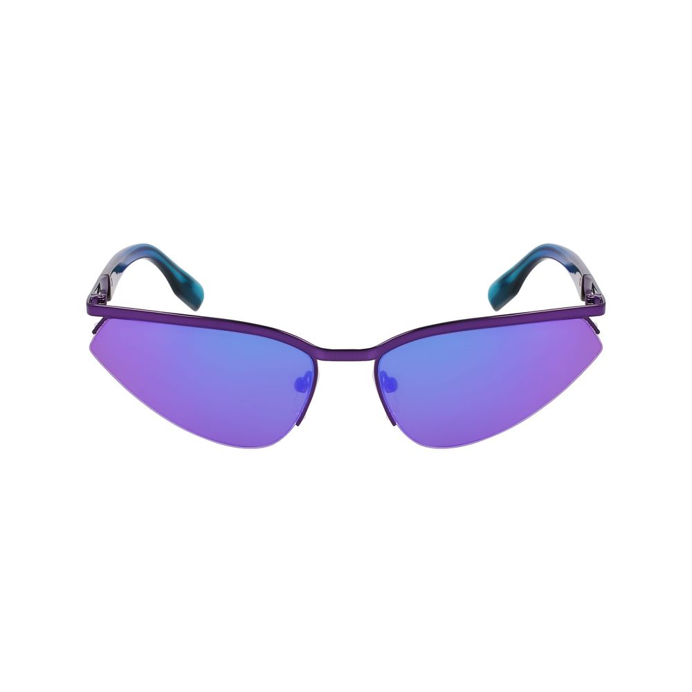 Gafas de sol metálicas moradas