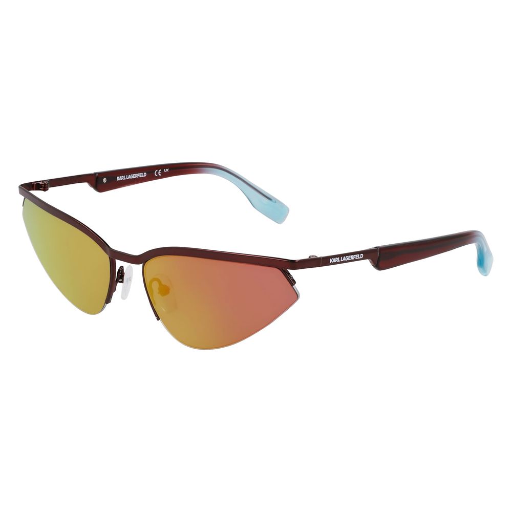 Gafas de sol de metal azul