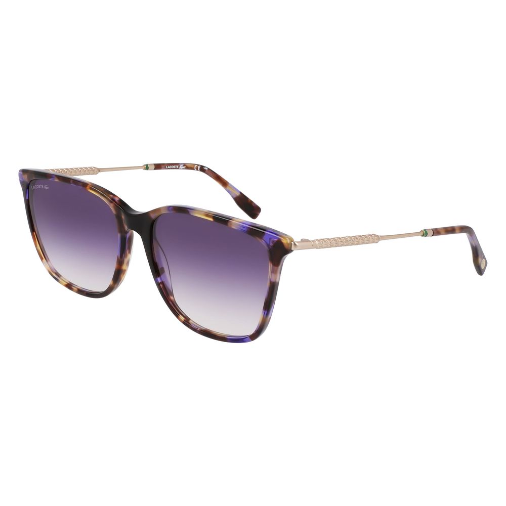 Lacoste solbriller i lilla acetat