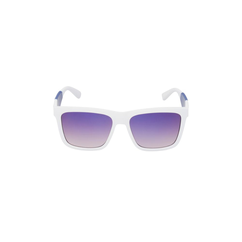 Gafas de sol de resina blanca Guess