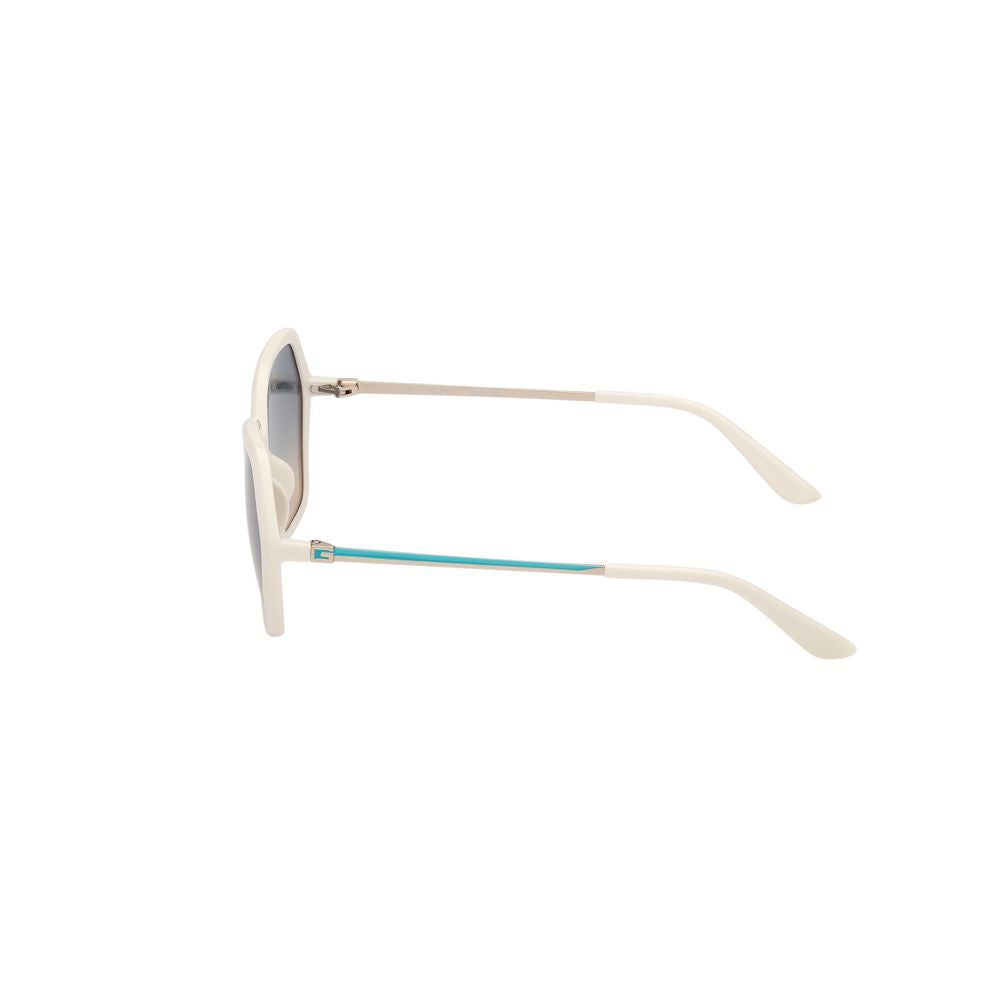 Gafas de sol de resina blanca Guess
