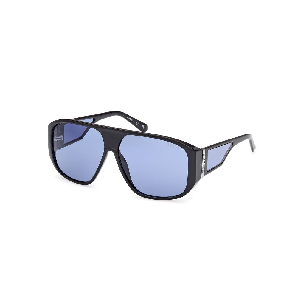 Gafas de sol de resina negra Guess