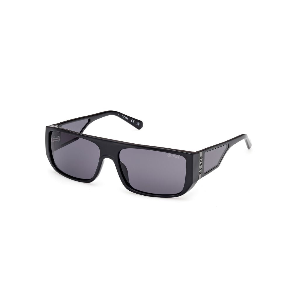 Gafas de sol de resina negra Guess
