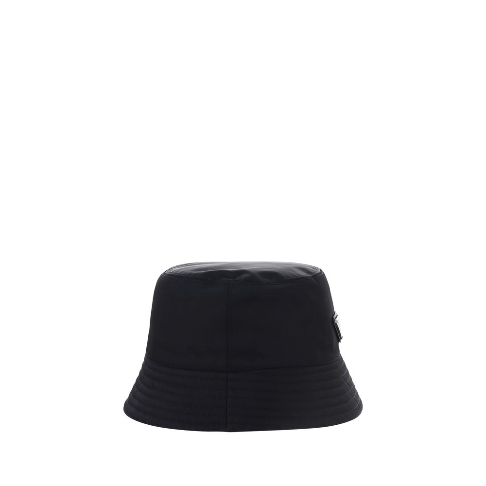 Sombrero de pescador Prada de poliamida negra