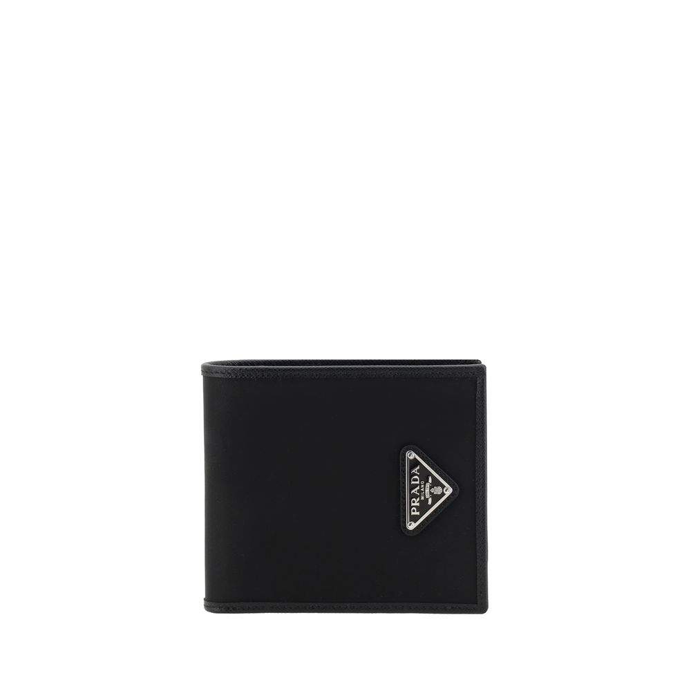 Cartera Prada de poliamida reciclada negra