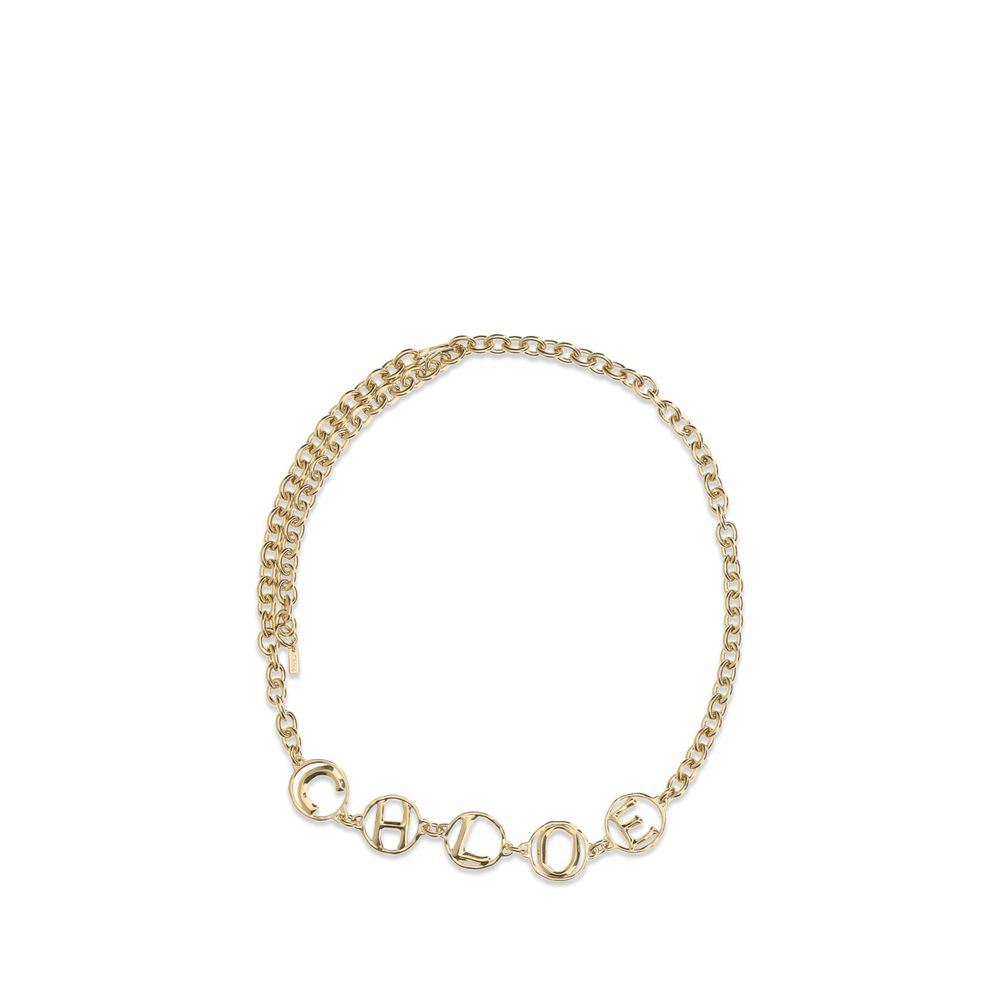 Cinturón Chloé Black Brass de cintura alta